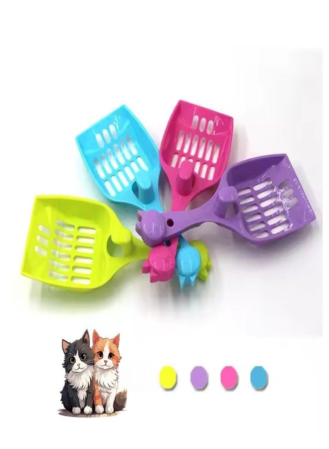 PET FUN مغرفة صندوق فضلات القطط من بيت فن | مغرفة فضلات خفيفة الوزن للقطط | غربال متين لفضلات القطط بمقبض مريح | مناسب لجميع صناديق فضلات القطط (قد يختلف اللون، عبوة من قطعة واحدة) - Image 5